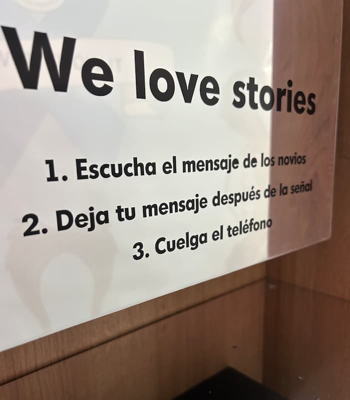 Audiolibro de firmas para bodas