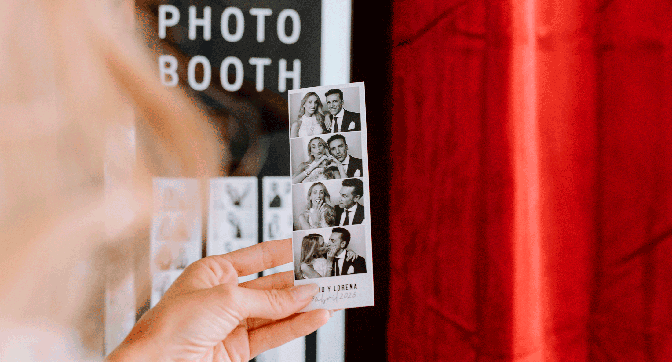 cabina fotomatón espejos